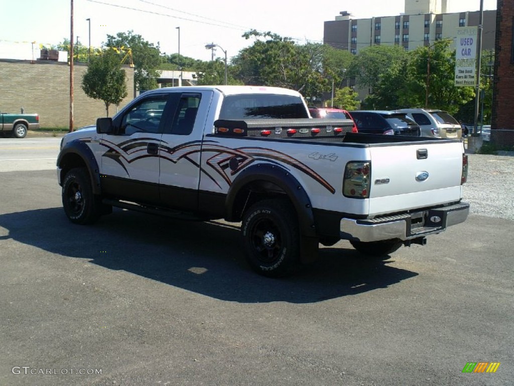 2006 F150 XLT SuperCab 4x4 - Silver Metallic / Medium/Dark Flint photo #6