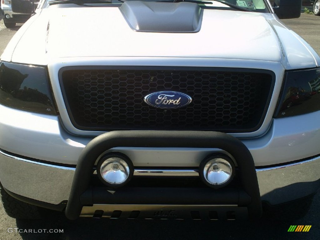 2006 F150 XLT SuperCab 4x4 - Silver Metallic / Medium/Dark Flint photo #12