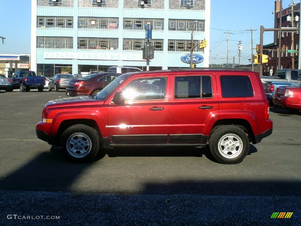 2011 Patriot Sport 4x4 - Deep Cherry Red Crystal Pearl / Dark Slate Gray photo #1