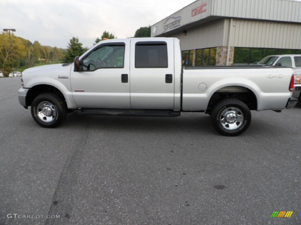 Silver Metallic Ford F250 Super Duty