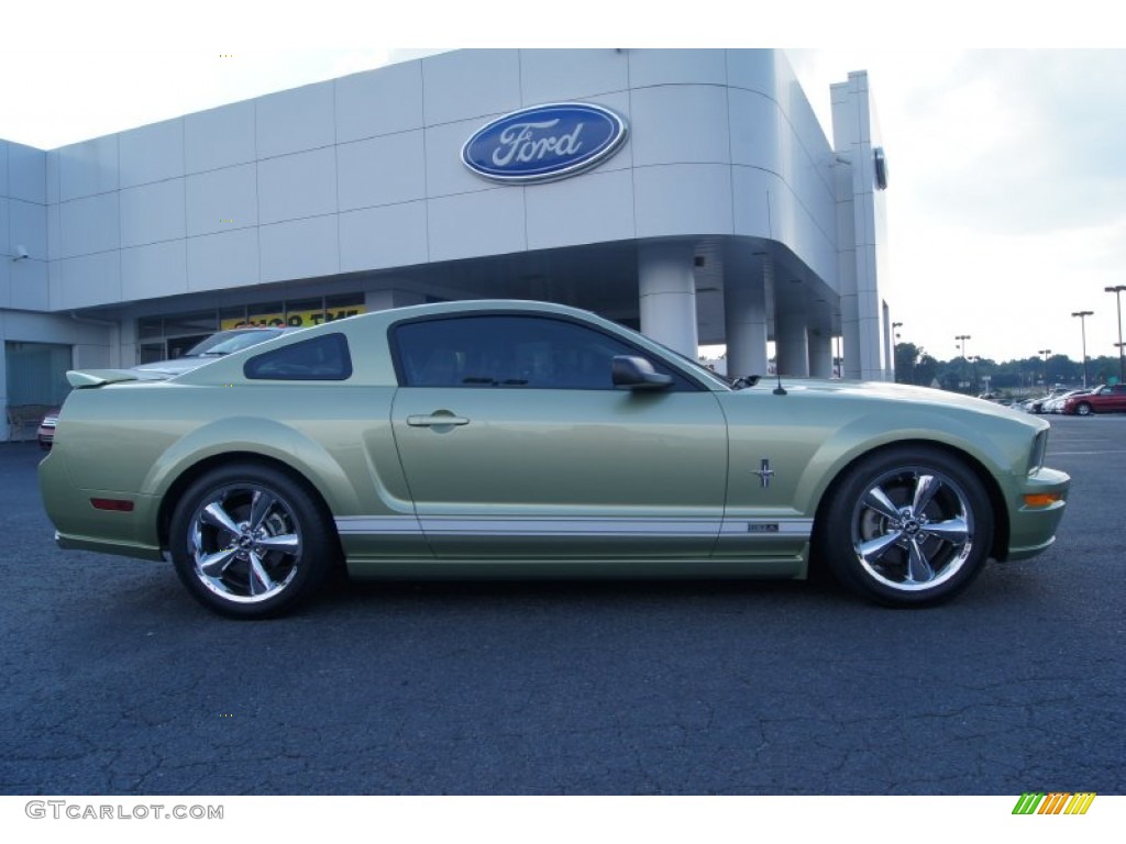 Legend Lime Metallic 2006 Ford Mustang GT Premium Coupe Exterior Photo #69719197