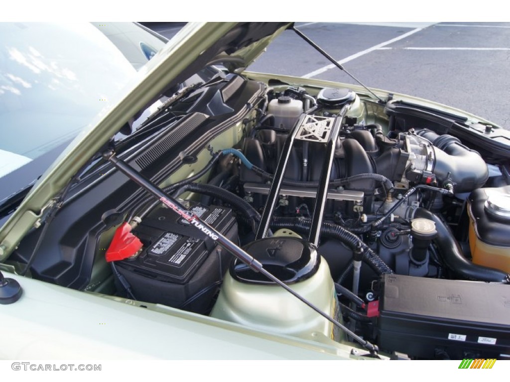 2006 Mustang GT Premium Coupe - Legend Lime Metallic / Light Parchment photo #23