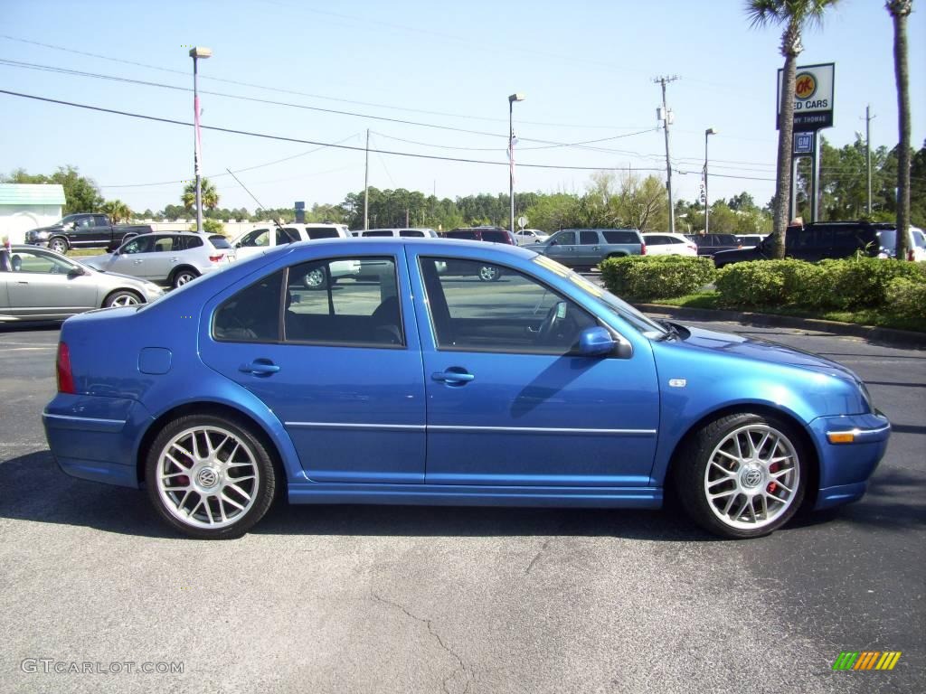 2005 Jetta GLI Sedan - Blue Lagoon Metallic / Black photo #9