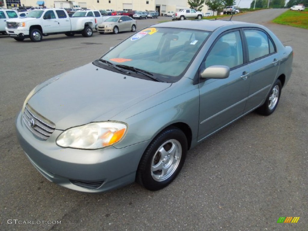 Mineral Green Toyota Corolla