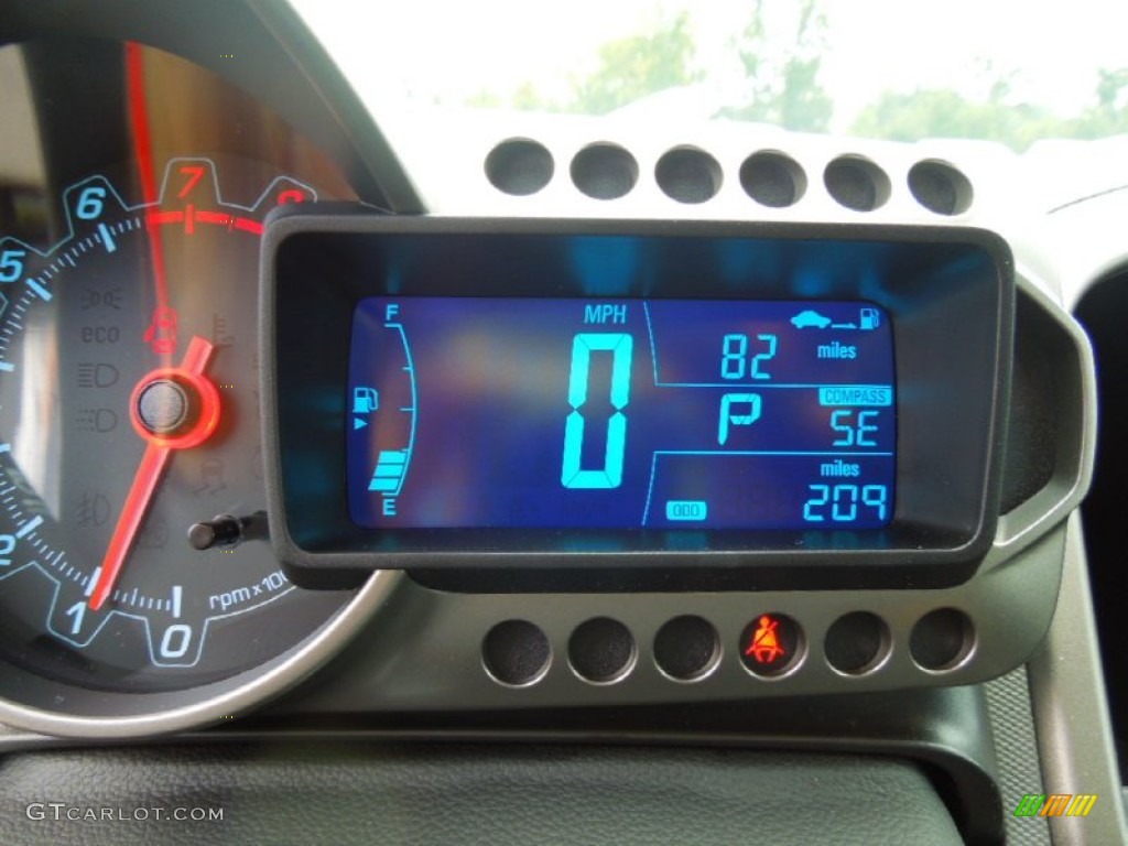 2012 Chevrolet Sonic LT Hatch Gauges Photo #69720873