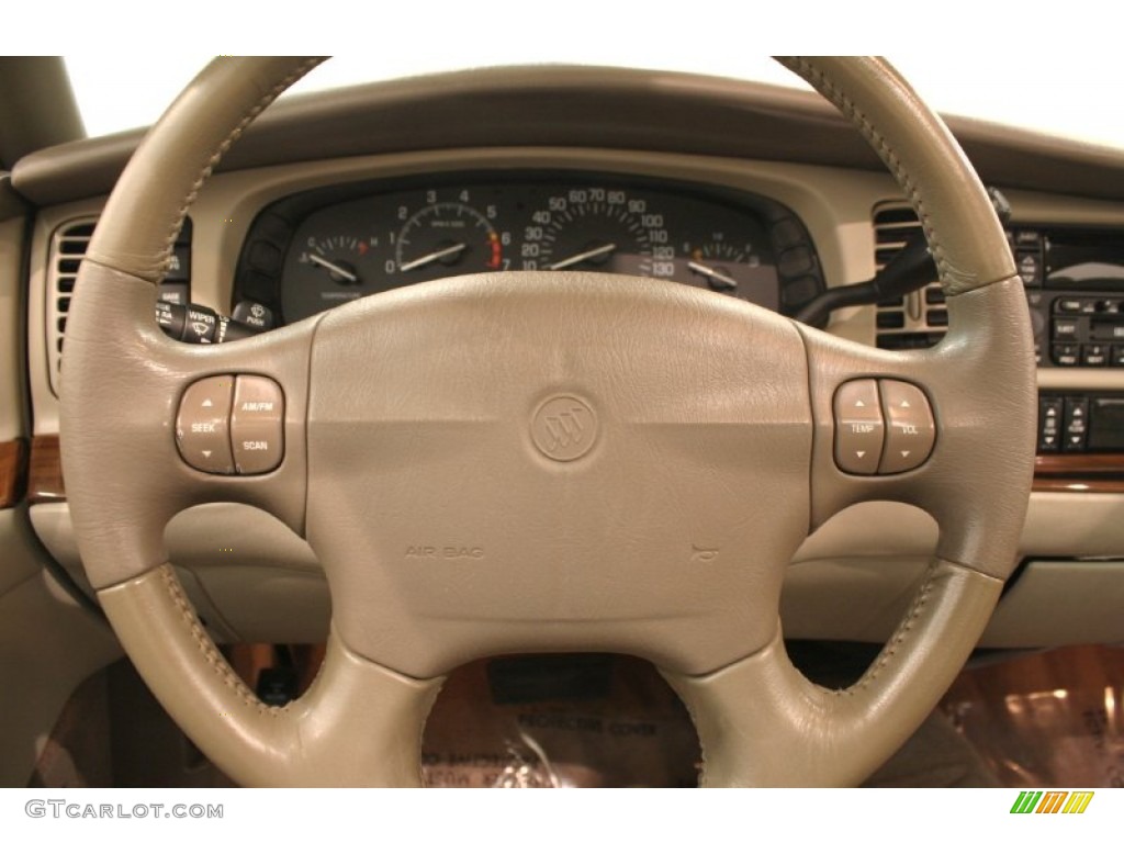 2002 Buick Park Avenue Ultra Shale Steering Wheel Photo #69722022