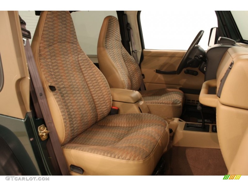 Camel Interior 2000 Jeep Wrangler Sport 4x4 Photo #69722400