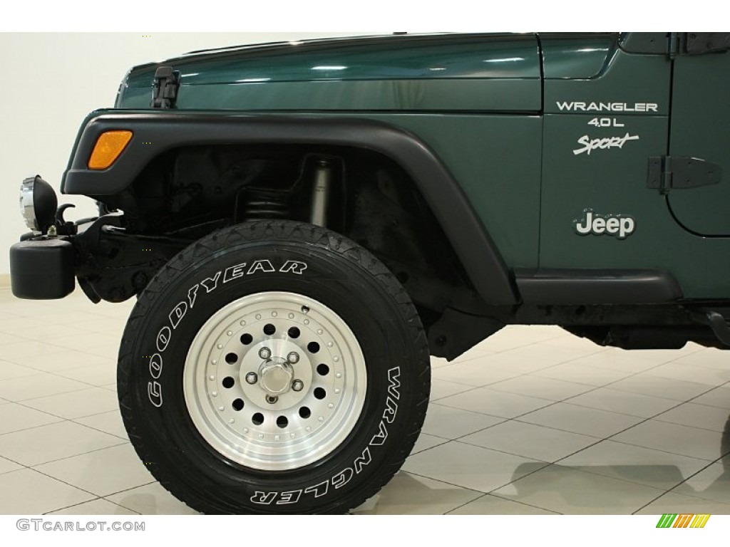 2000 Jeep Wrangler Sport 4x4 Custom Wheels Photo #69722415