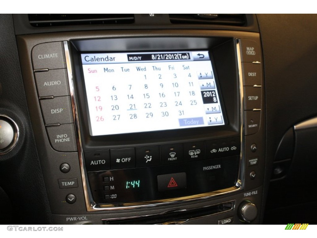 2011 Lexus IS 350 F Sport Controls Photo #69722490