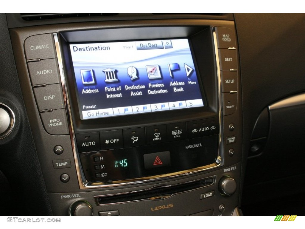 2011 Lexus IS 350 F Sport Controls Photo #69722499