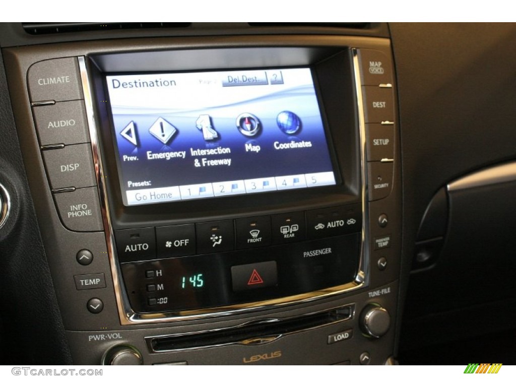 2011 Lexus IS 350 F Sport Controls Photo #69722502