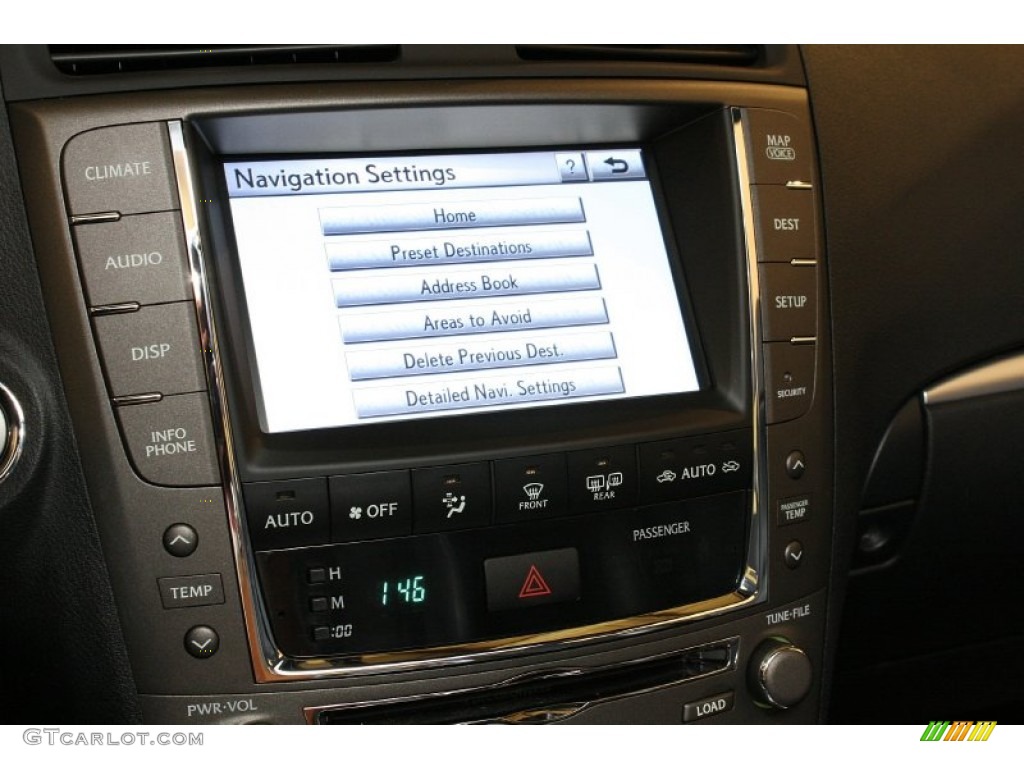 2011 Lexus IS 350 F Sport Controls Photo #69722517