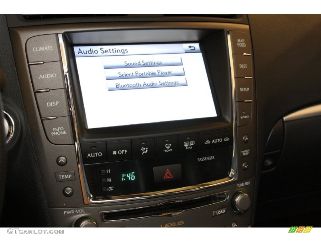 2011 Lexus IS 350 F Sport Audio System Photos