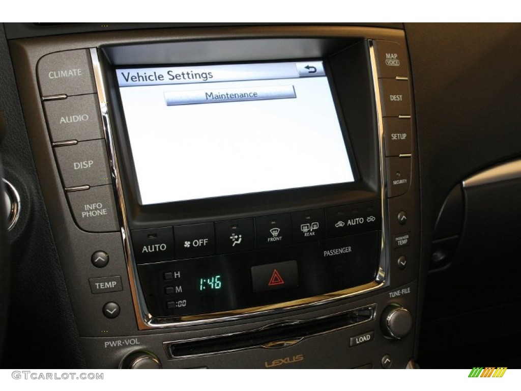 2011 Lexus IS 350 F Sport Controls Photo #69722526