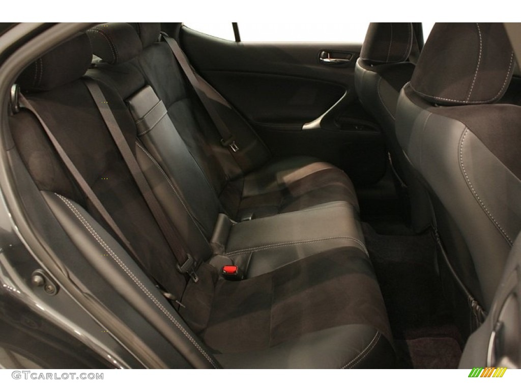 Black Interior 2011 Lexus IS 350 F Sport Photo #69722550
