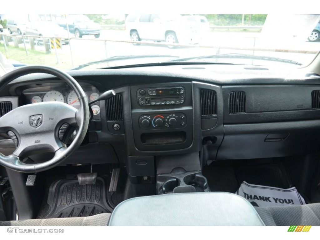 2002 Ram 1500 ST Quad Cab - Graphite Metallic / Dark Slate Gray photo #10