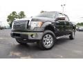 2011 Tuxedo Black Metallic Ford F150 XLT SuperCrew 4x4  photo #1