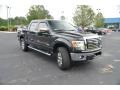 2011 Tuxedo Black Metallic Ford F150 XLT SuperCrew 4x4  photo #3