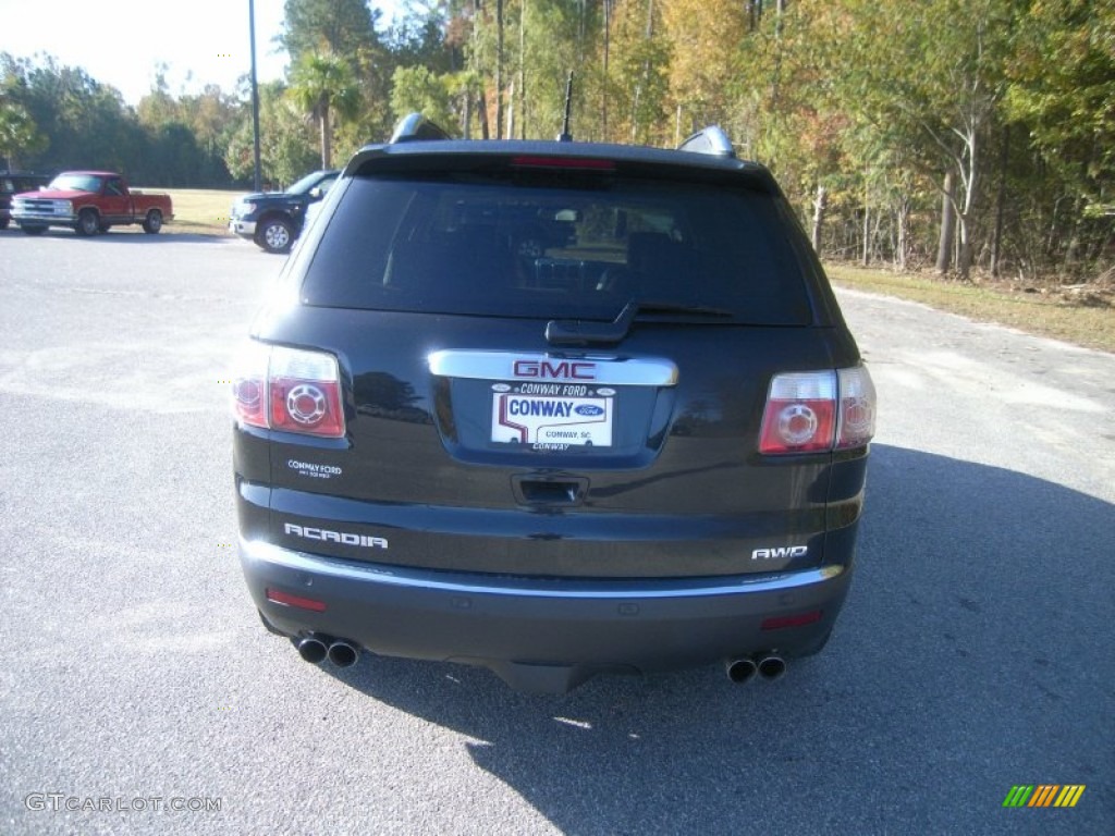 2008 Acadia SLT - Carbon Black Metallic / Light Titanium photo #6