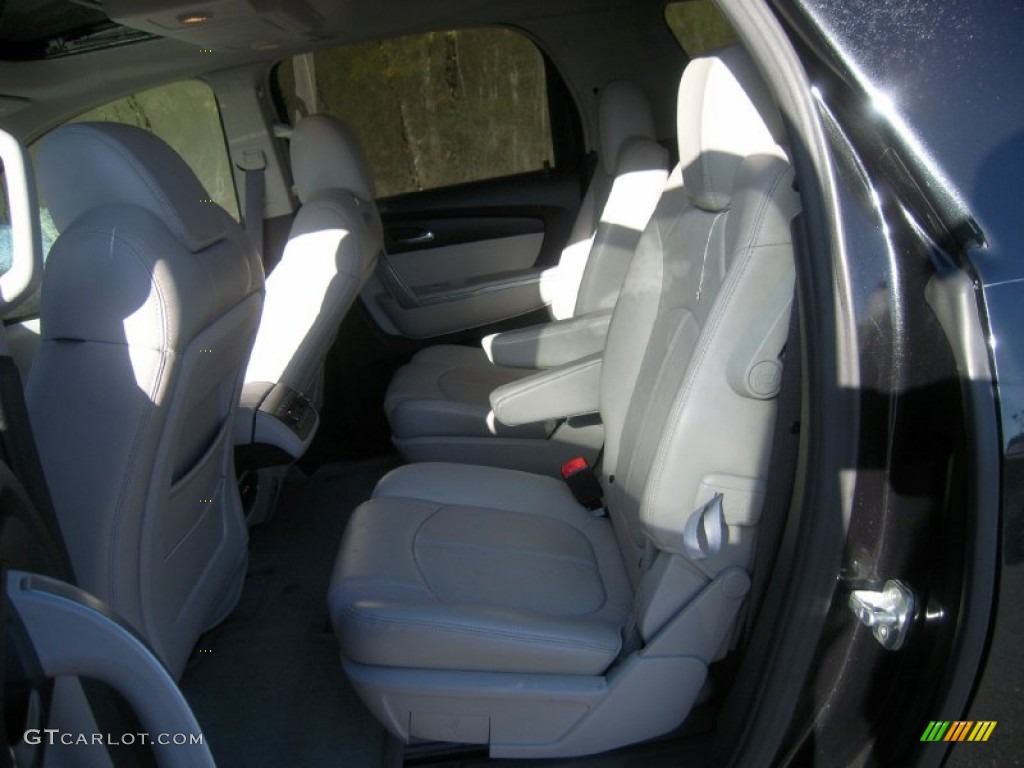 2008 Acadia SLT - Carbon Black Metallic / Light Titanium photo #11