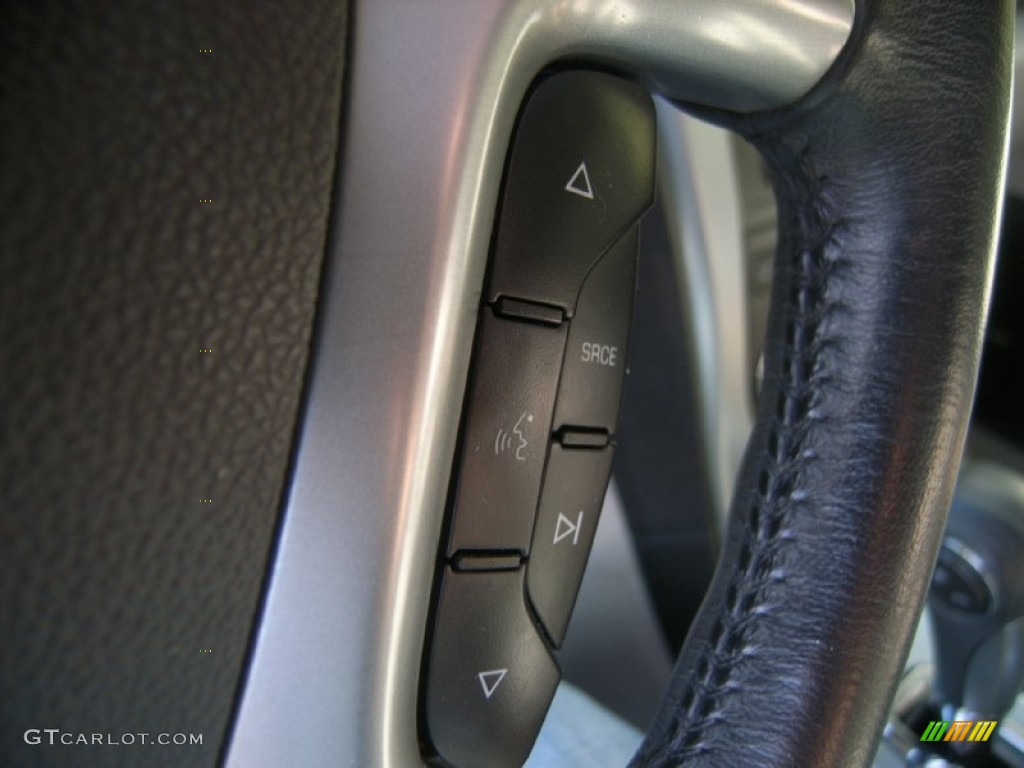 2008 Acadia SLT - Carbon Black Metallic / Light Titanium photo #23