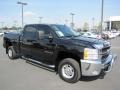 2008 Black Chevrolet Silverado 2500HD LT Crew Cab 4x4  photo #1