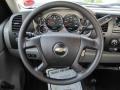 Dark Titanium 2009 Chevrolet Silverado 2500HD LS Crew Cab 4x4 Steering Wheel
