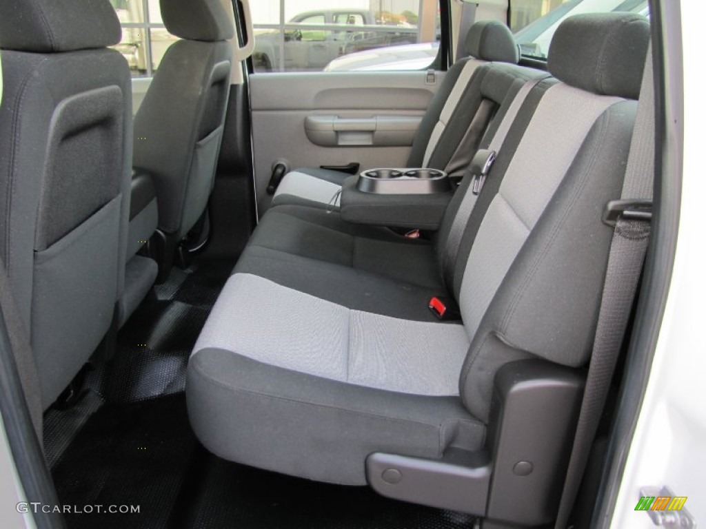 Dark Titanium Interior 2009 Chevrolet Silverado 2500HD LS Crew Cab 4x4 Photo #69725049