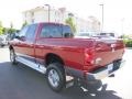 2008 Inferno Red Crystal Pearl Dodge Ram 2500 Big Horn Quad Cab 4x4  photo #5