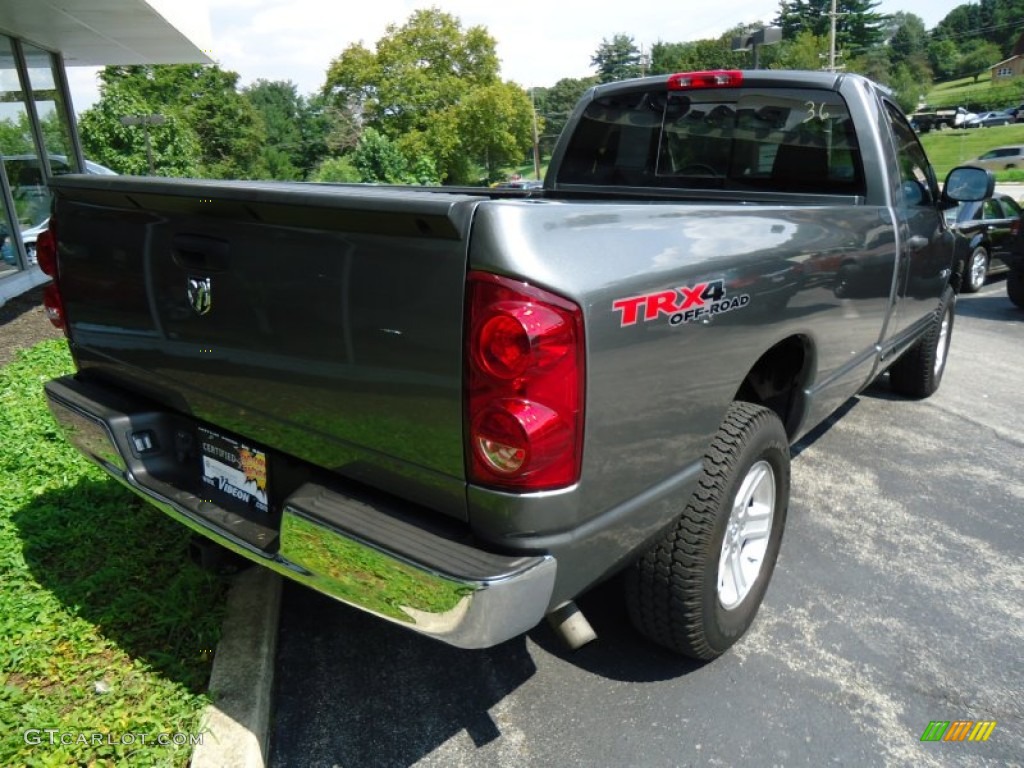 2008 Ram 1500 ST Regular Cab 4x4 - Mineral Gray Metallic / Medium Slate Gray photo #5