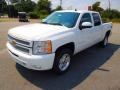 2013 Summit White Chevrolet Silverado 1500 LTZ Crew Cab 4x4  photo #2