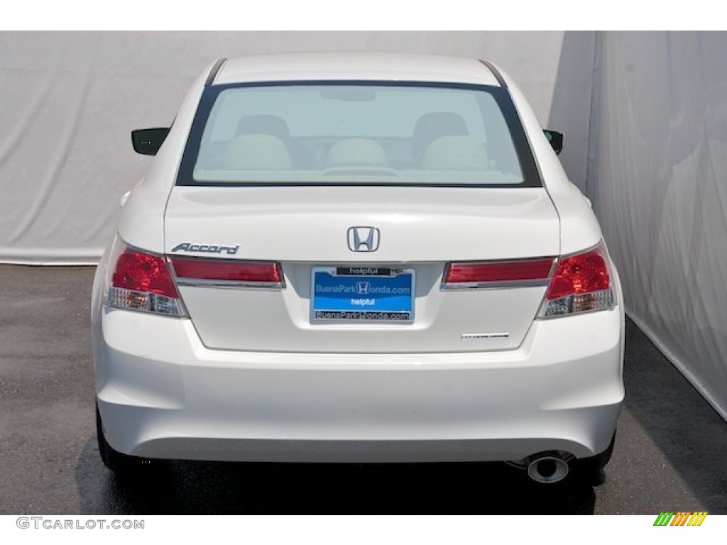 2012 Accord SE Sedan - Taffeta White / Ivory photo #6