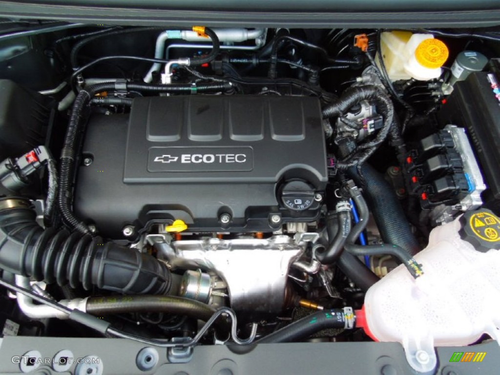 2012 Chevrolet Sonic LT Sedan 1.4 Liter DI Turbocharged DOHC 16-Valve VVT 4 Cylinder Engine Photo #69729979
