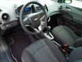 2012 Chevrolet Sonic Jet Black/Dark Titanium Interior Prime Interior Photo
