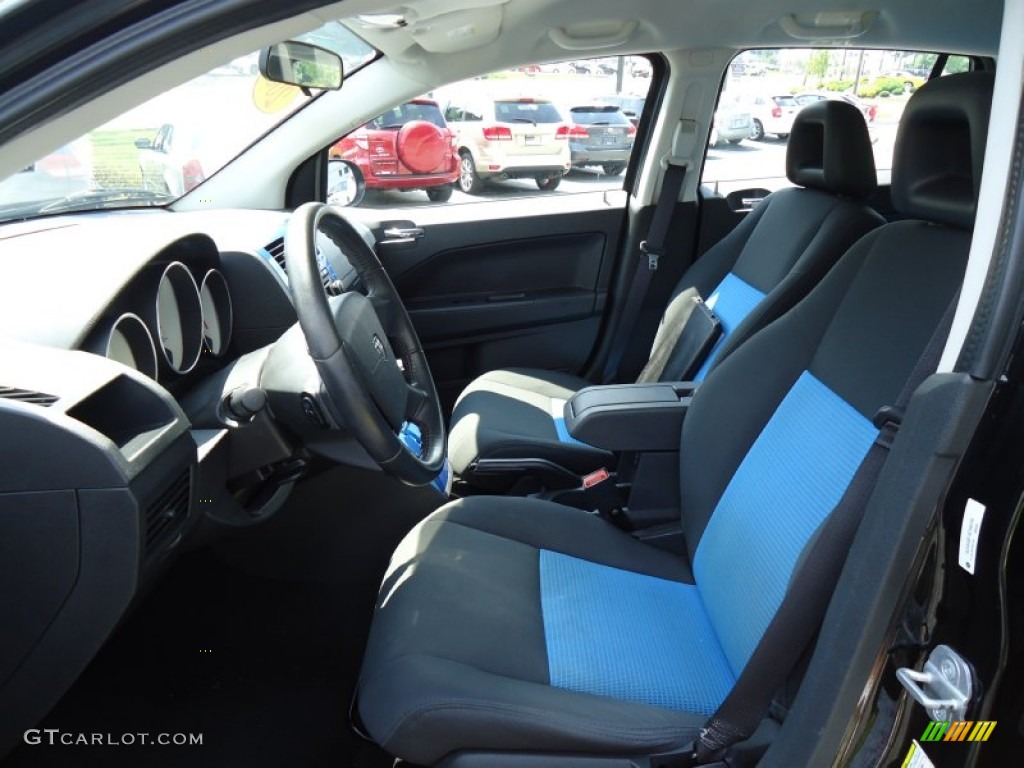 Dark Slate Gray/Blue Interior 2008 Dodge Caliber SXT Photo #69730027