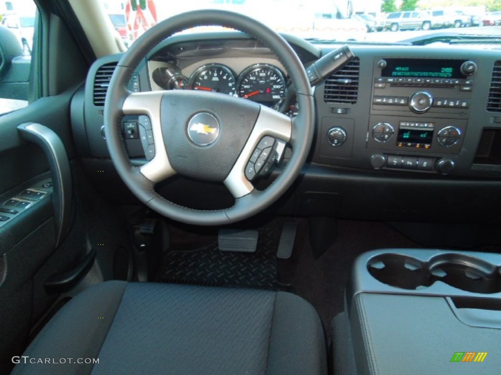 2013 Silverado 1500 LT Crew Cab 4x4 - Blue Granite Metallic / Ebony photo #16