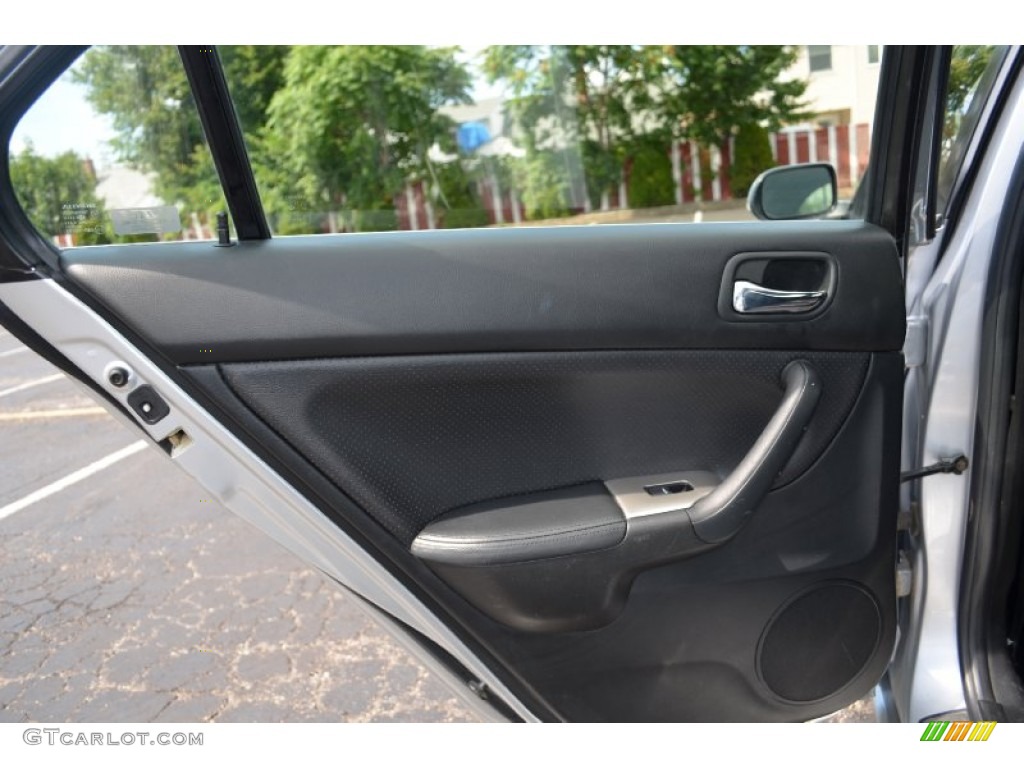 2005 Acura TSX Sedan Ebony Door Panel Photo #69730144