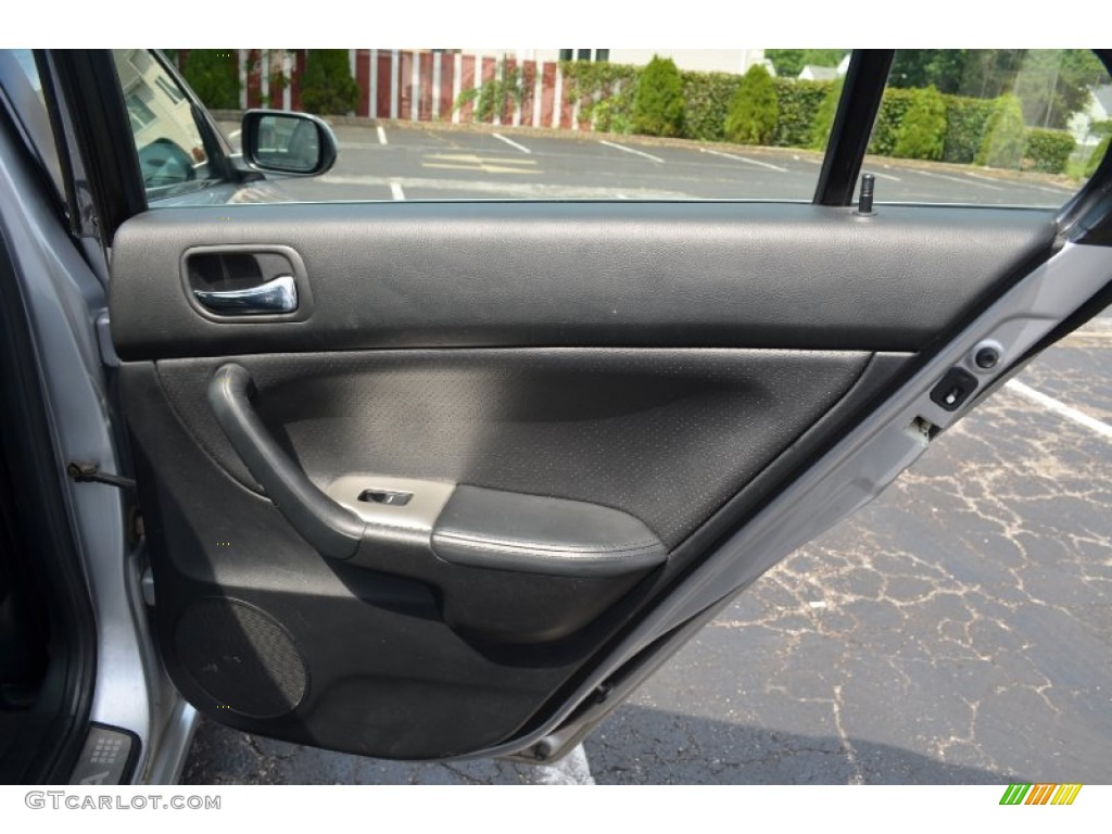 2005 Acura TSX Sedan Ebony Door Panel Photo #69730153