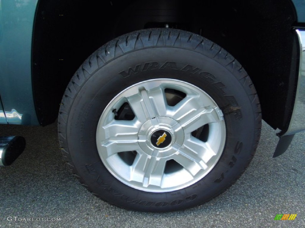 2013 Silverado 1500 LT Crew Cab 4x4 - Blue Granite Metallic / Ebony photo #23