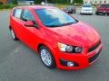 2012 Victory Red Chevrolet Sonic LT Hatch  photo #1