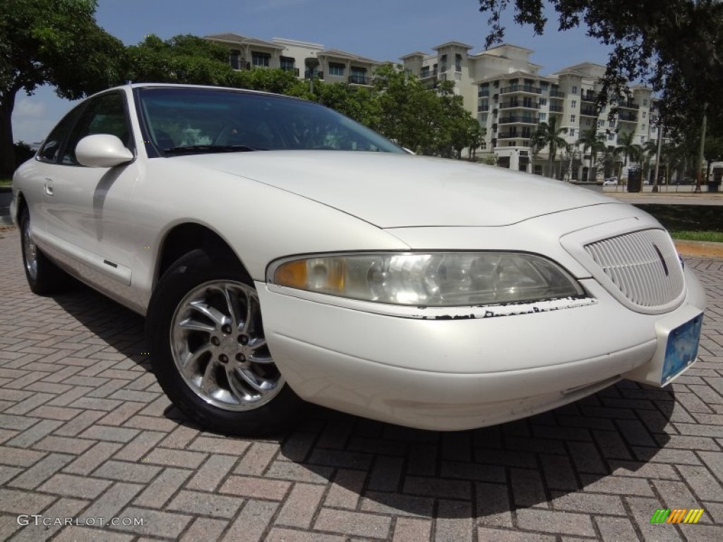 White Pearl Tri-Coat 1998 Lincoln Mark VIII LSC Exterior Photo #69730632