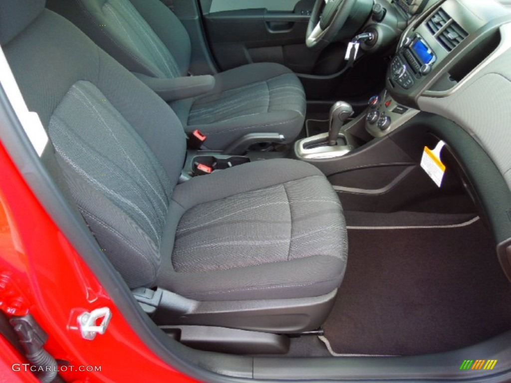 2012 Sonic LT Hatch - Victory Red / Jet Black/Dark Titanium photo #20