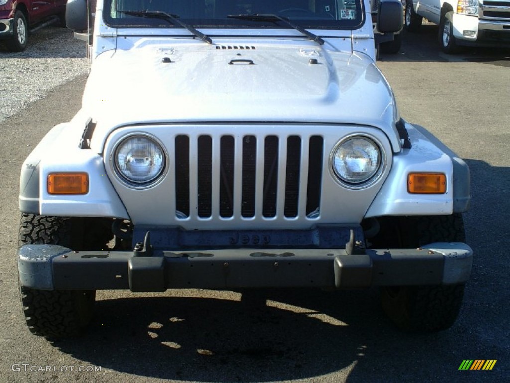 2004 Wrangler X 4x4 - Stone White / Dark Slate Gray photo #4