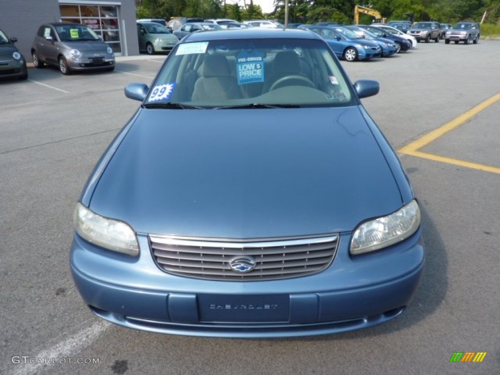 1999 Malibu LS Sedan - Medium Opal Blue Metallic / Medium Gray photo #2