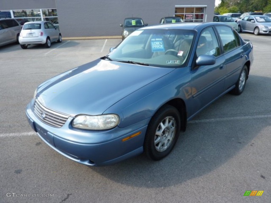 1999 Malibu LS Sedan - Medium Opal Blue Metallic / Medium Gray photo #3
