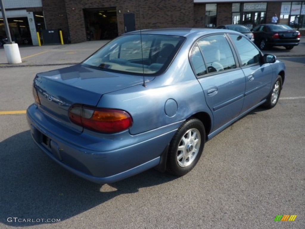 1999 Malibu LS Sedan - Medium Opal Blue Metallic / Medium Gray photo #7