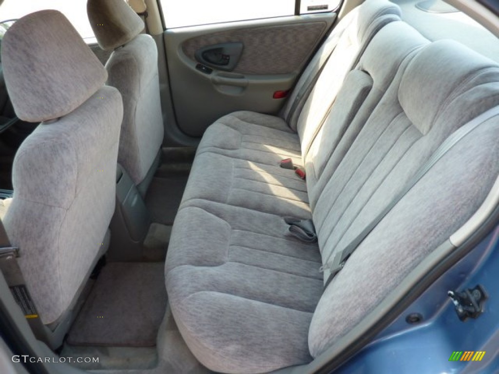 1999 Malibu LS Sedan - Medium Opal Blue Metallic / Medium Gray photo #14