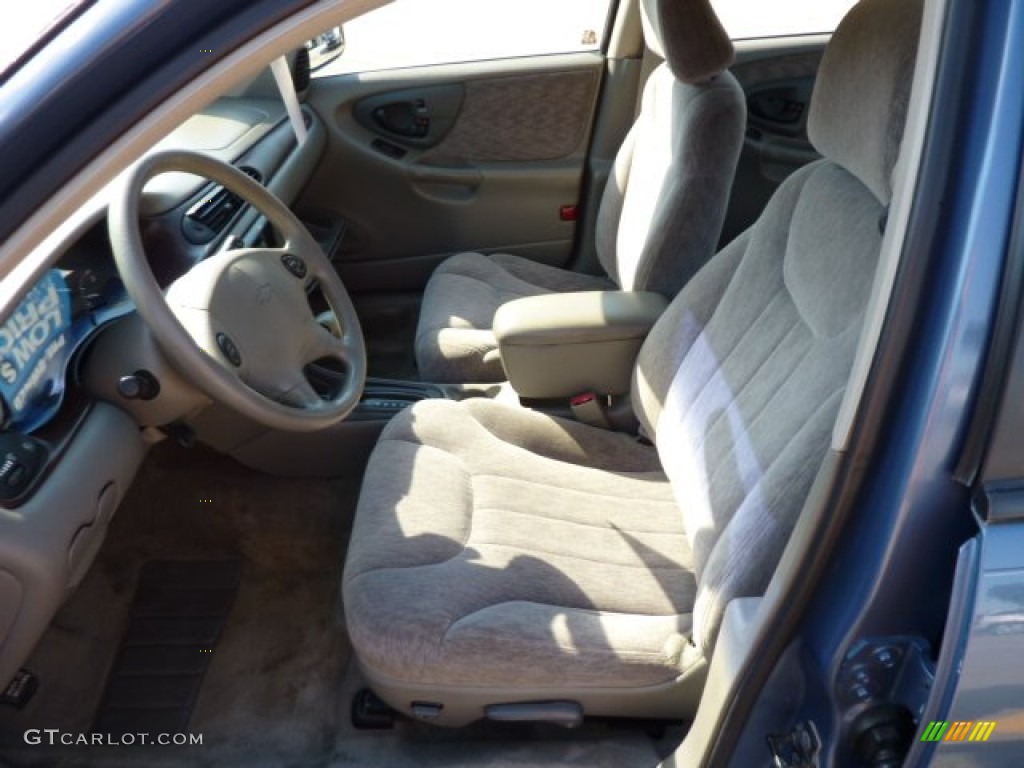 1999 Malibu LS Sedan - Medium Opal Blue Metallic / Medium Gray photo #16