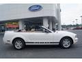 2007 Performance White Ford Mustang V6 Deluxe Convertible  photo #29