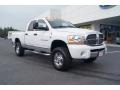 Bright White 2006 Dodge Ram 3500 Laramie Quad Cab 4x4